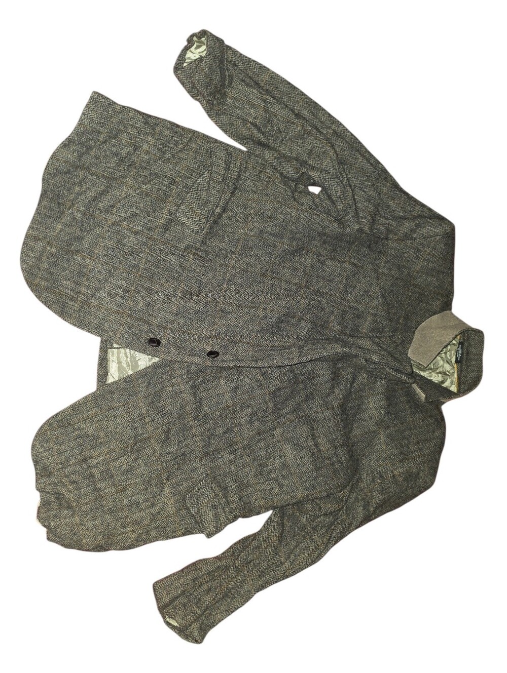 6/11/3. Men's Alexander Lloyd Gray Herringbone Blazer